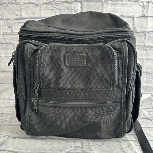 Tumi Alpha Ballistic Briefpack Nylon Canvas Laptop Organizer Briefcase Backpack